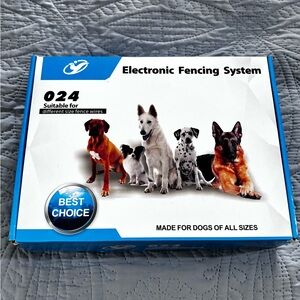 Electronic Fencing System for Dogs - Blue